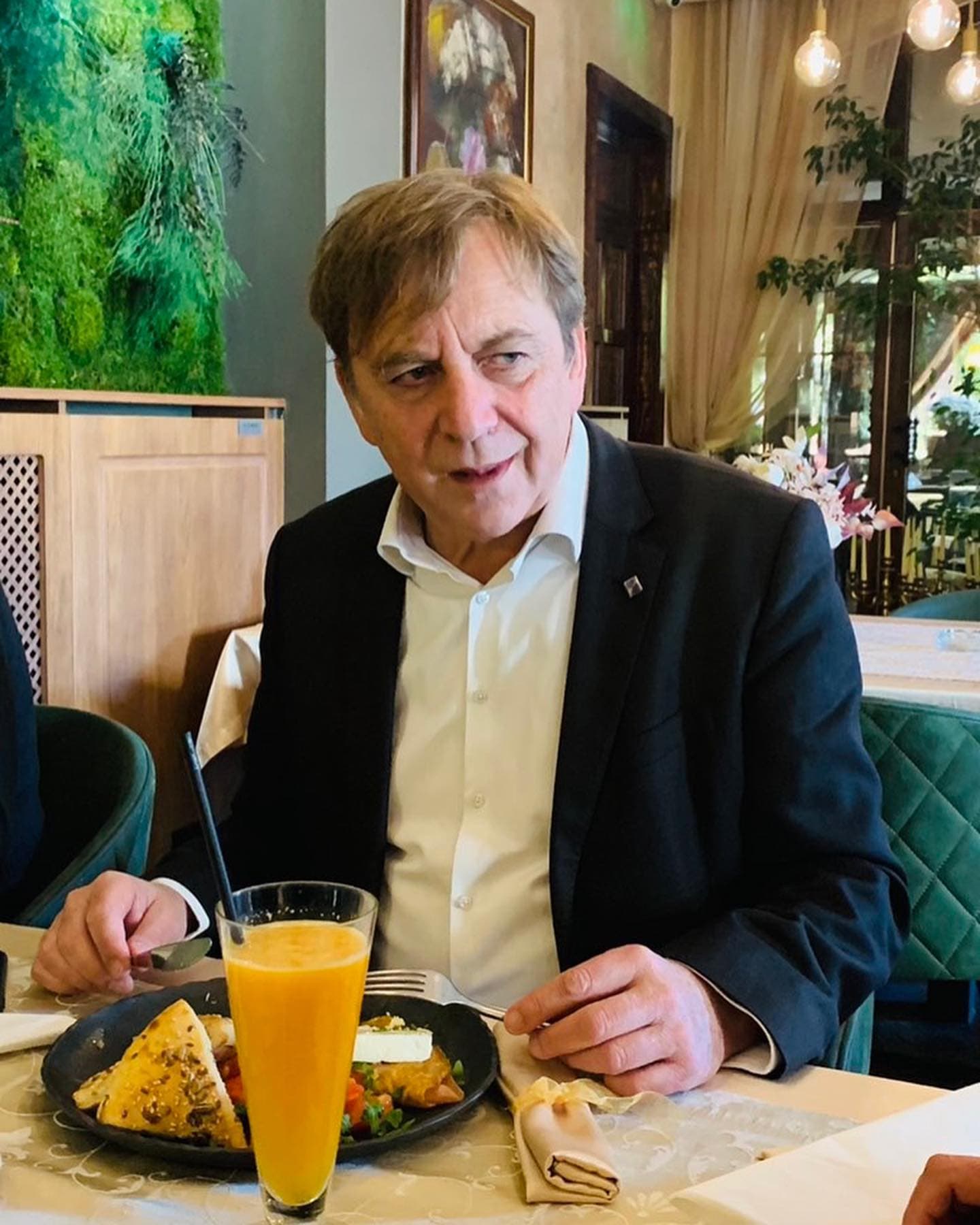 Tihomir Stanić u restoranu Bravado