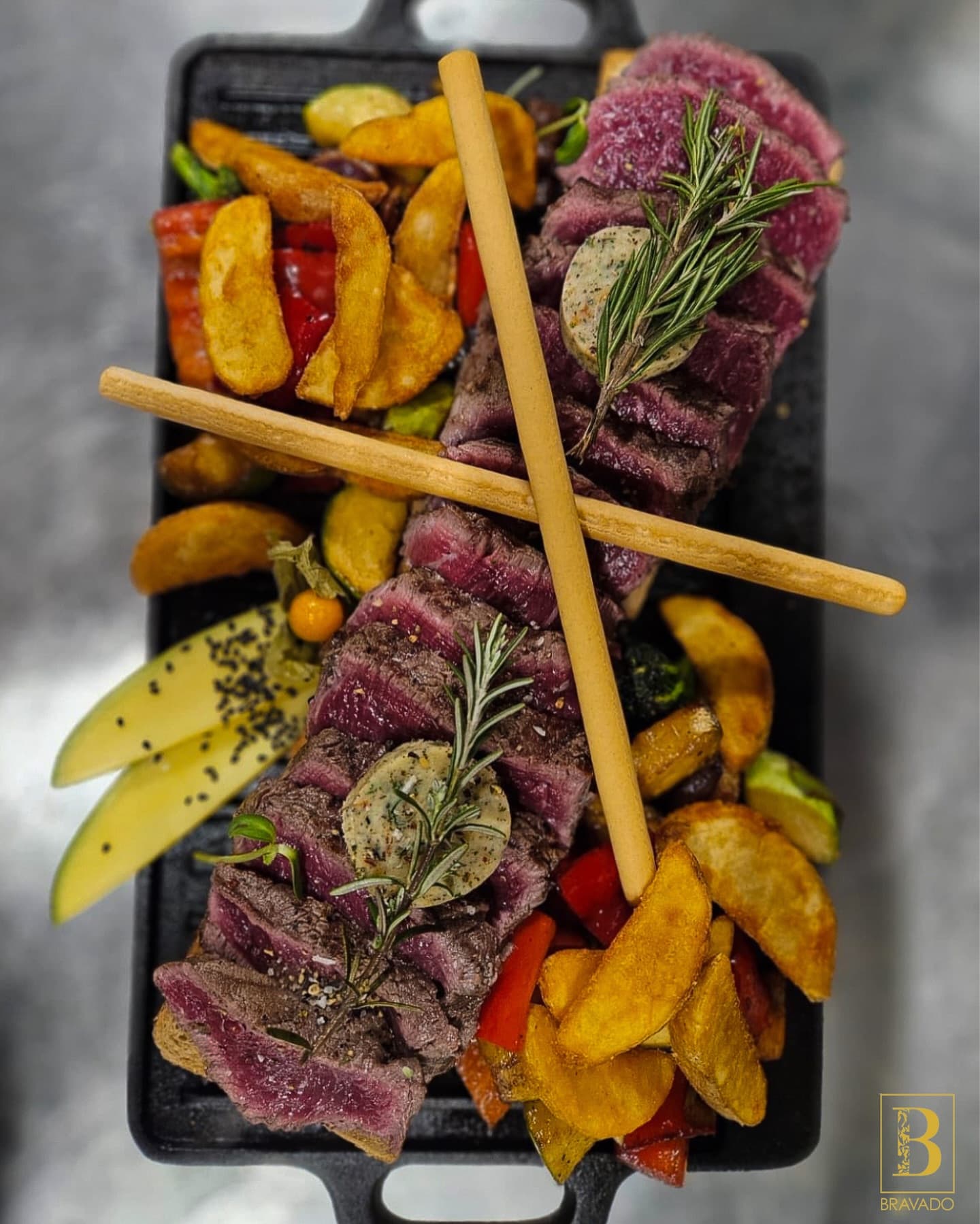 Beef tagliata a la Bravado